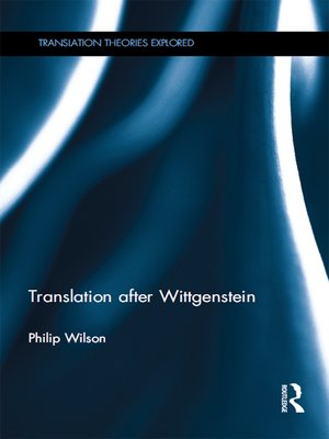 cover image of Translation after Wittgenstein